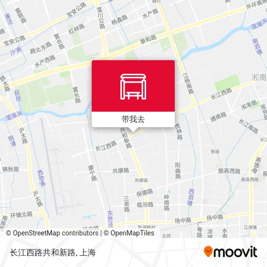 长江西路共和新路地图