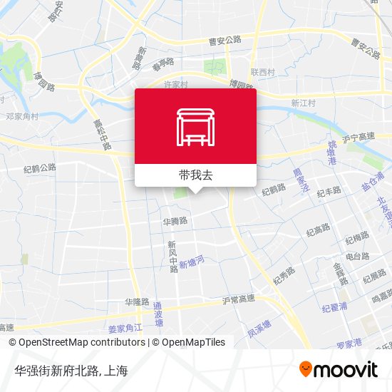 华强街新府北路地图