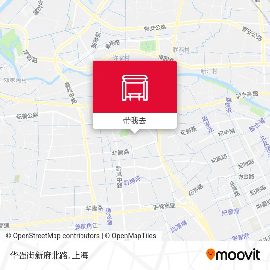 华强街新府北路地图