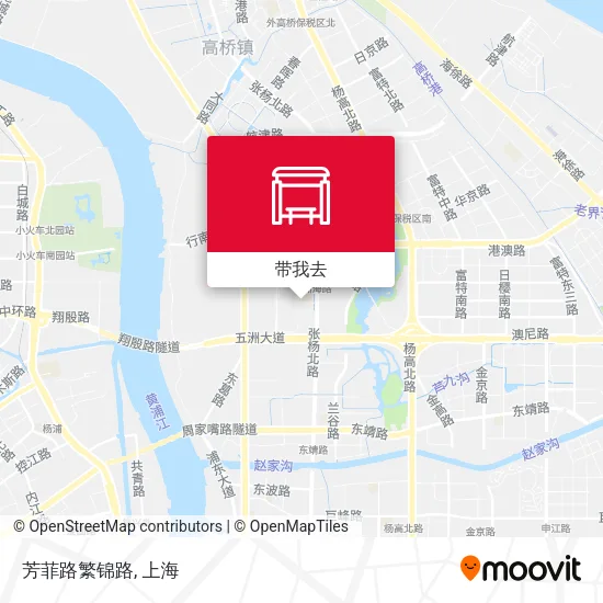 芳菲路繁锦路地图