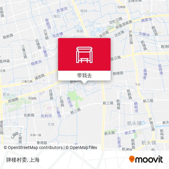 牌楼村委地图