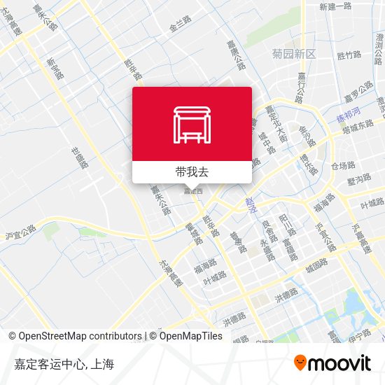 嘉定客运中心地图