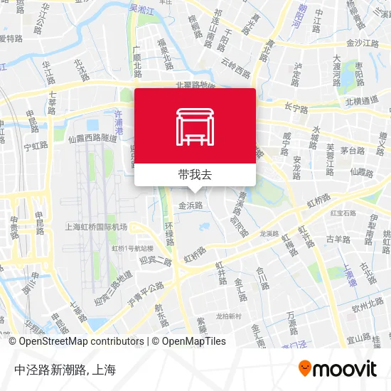 中泾路新潮路地图