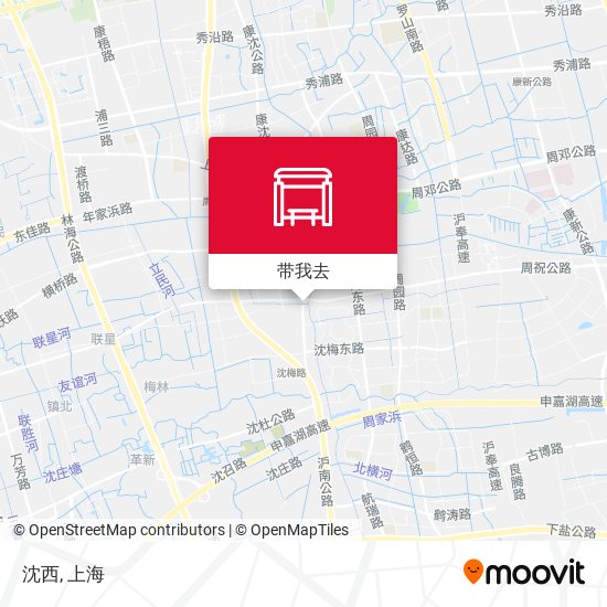沈西地图