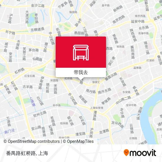 番禺路虹桥路地图
