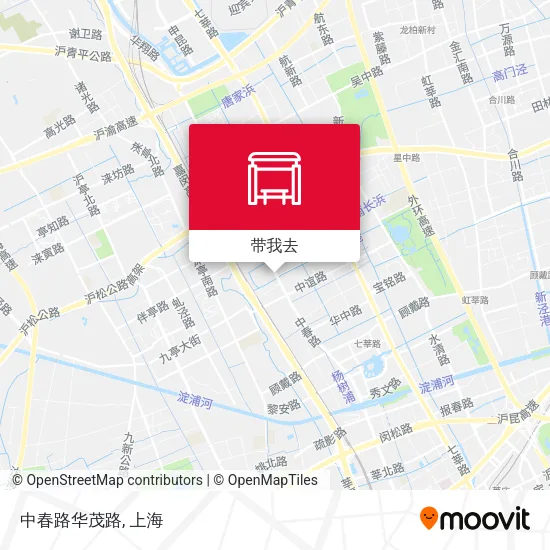 中春路华茂路地图