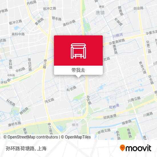 孙环路荷塘路地图