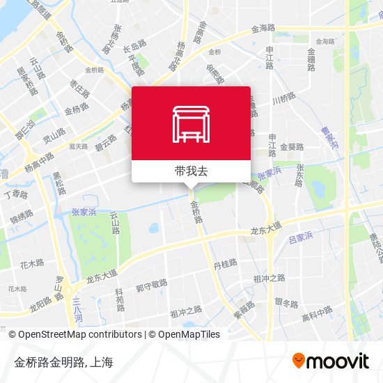 金桥路金明路地图
