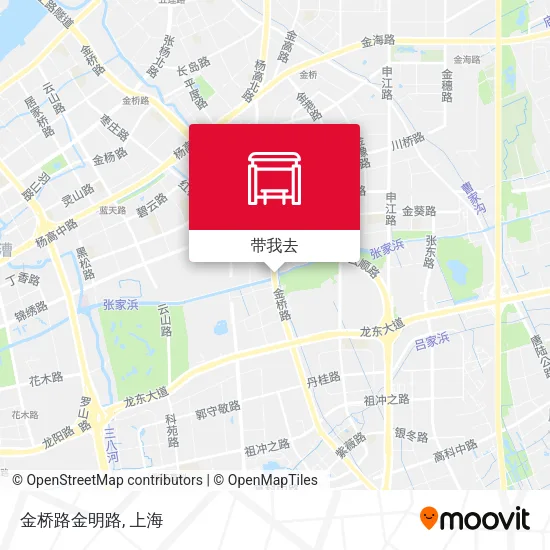 金桥路金明路地图