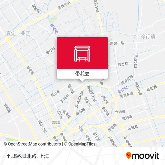 平城路城北路地图