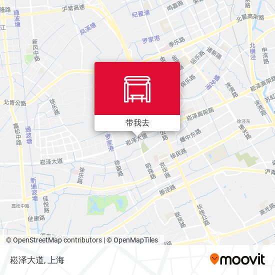 崧泽大道地图