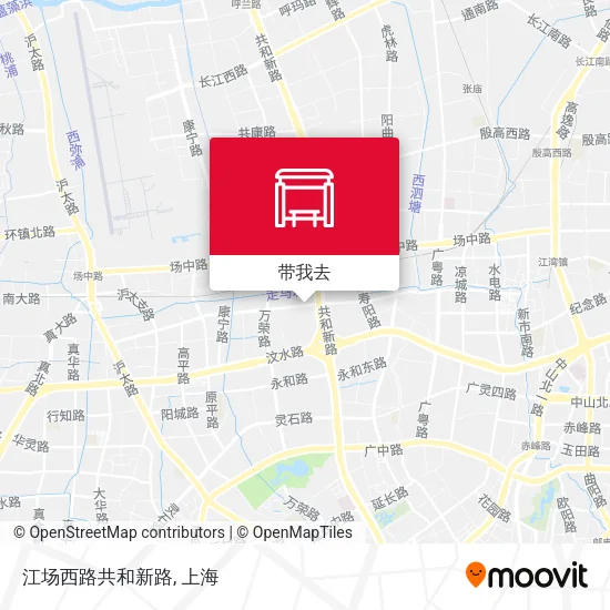 江场西路共和新路地图