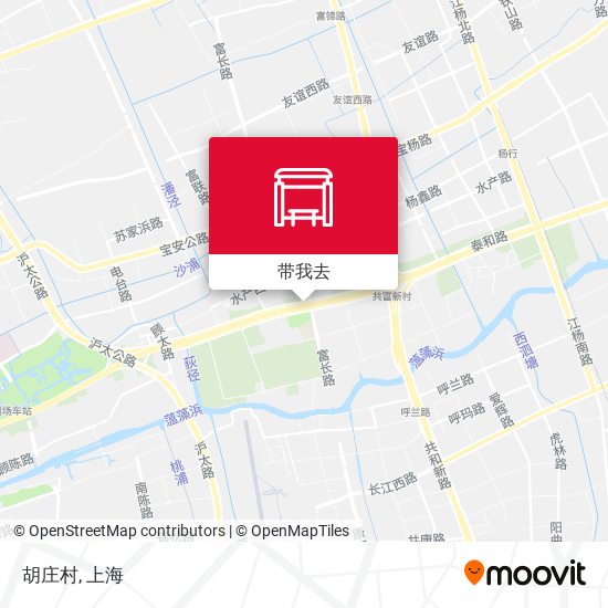 胡庄村地图