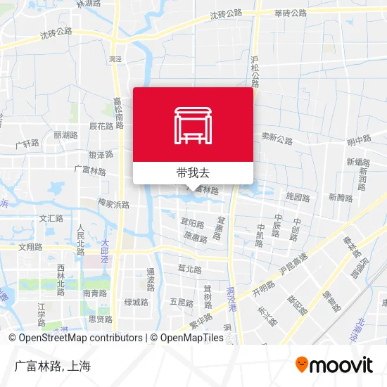 广富林路地图