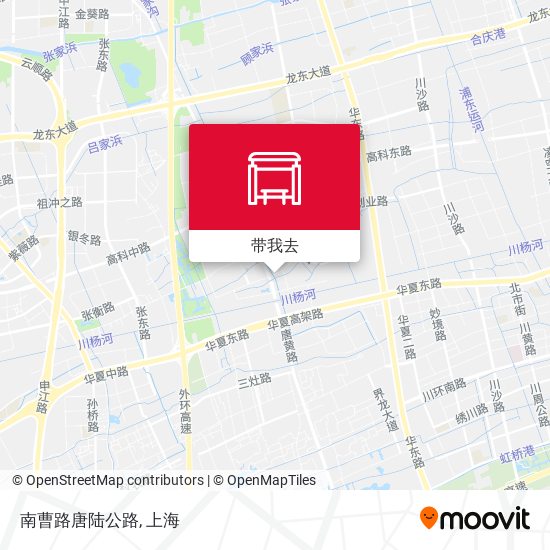 南曹路唐陆公路地图