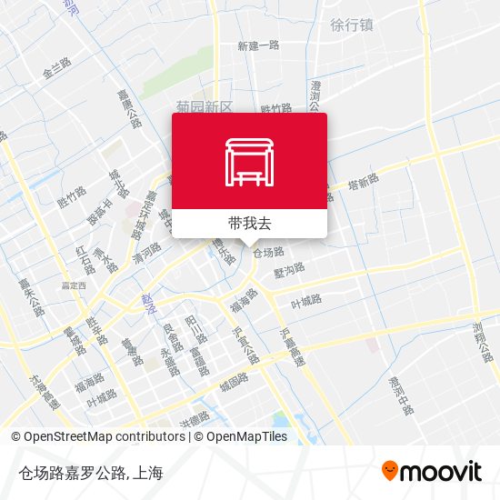 仓场路嘉罗公路地图