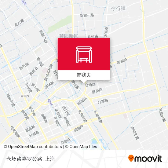 仓场路嘉罗公路地图