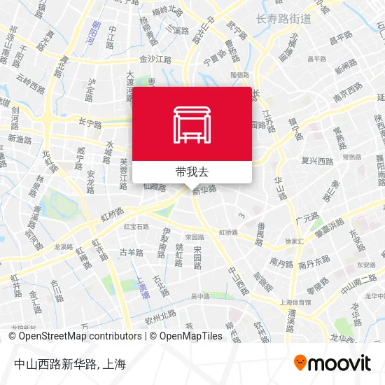 中山西路新华路地图