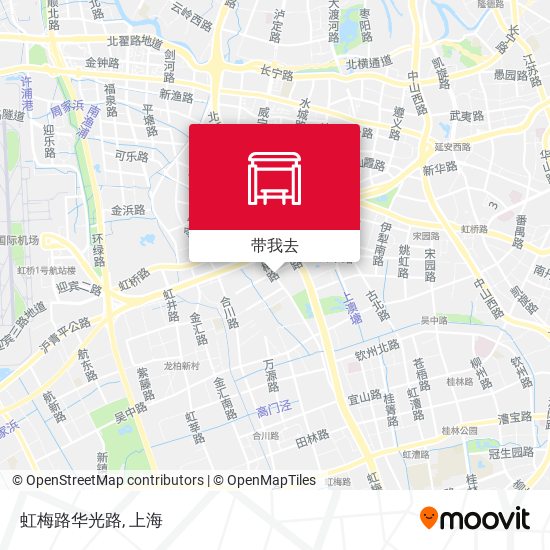 虹梅路华光路地图