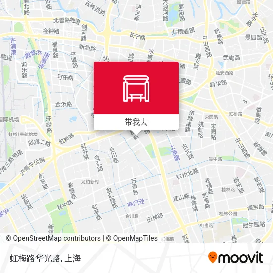 虹梅路华光路地图