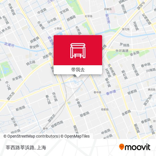 莘西路莘浜路地图