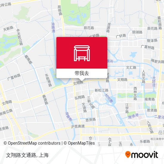 文翔路文通路地图