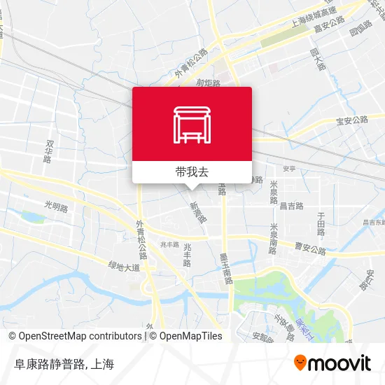 阜康路静普路地图