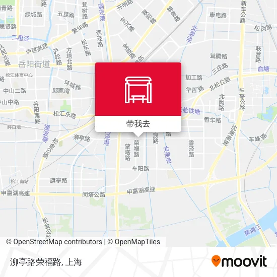 泖亭路荣福路地图