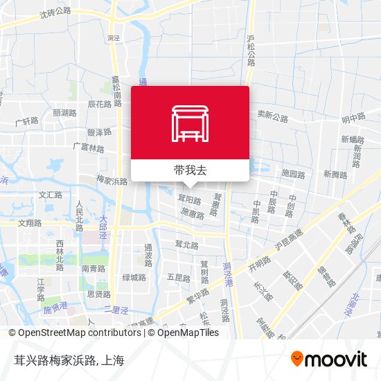 茸兴路梅家浜路地图
