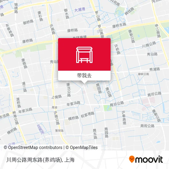 川周公路周东路(养鸡场)地图