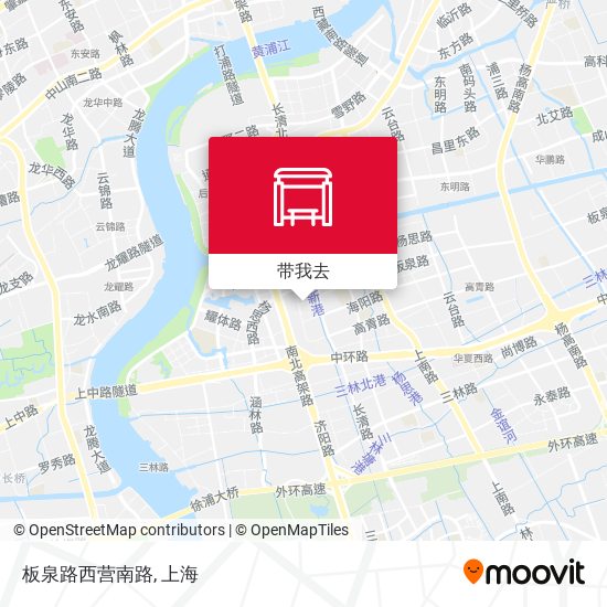 板泉路西营南路地图