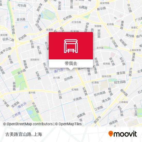 古美路宜山路地图