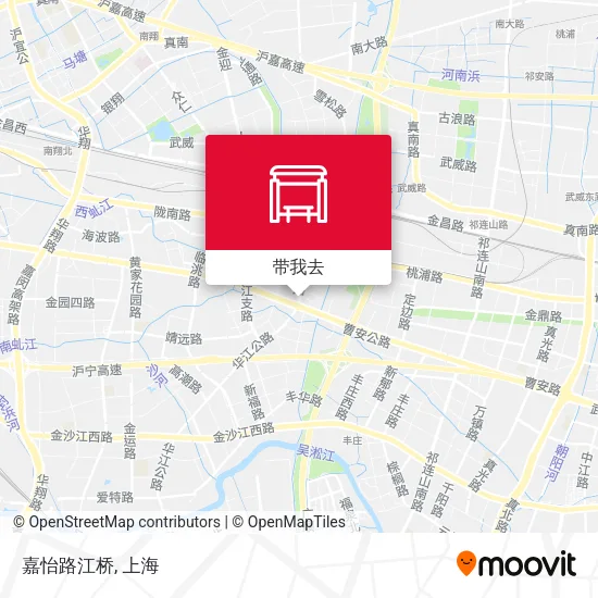 嘉怡路江桥地图