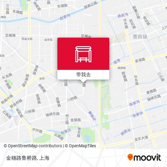 金穗路鲁桥路地图