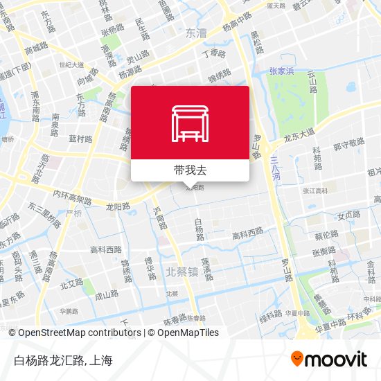 白杨路龙汇路地图