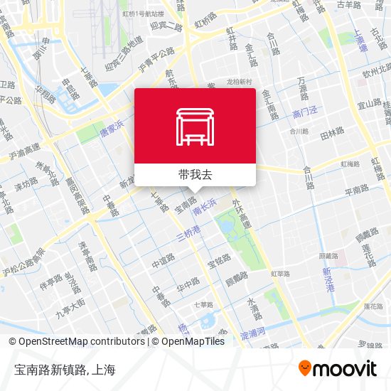 宝南路新镇路地图