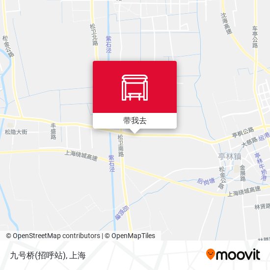 九号桥(招呼站)地图