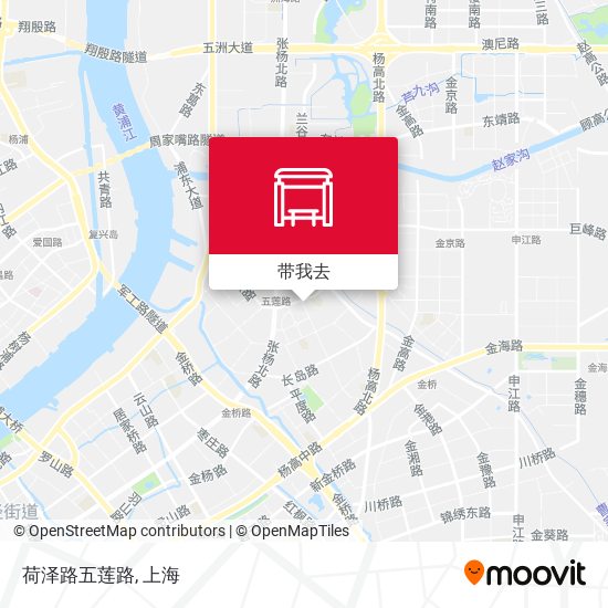 荷泽路五莲路地图