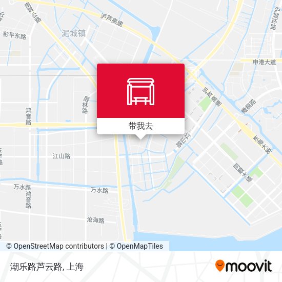 潮乐路芦云路地图
