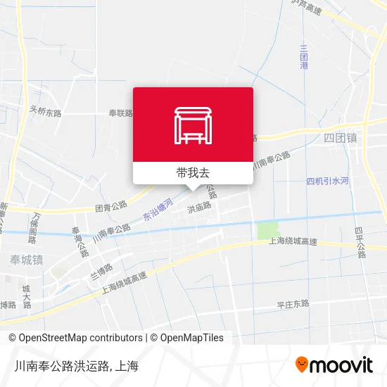 川南奉公路洪运路地图