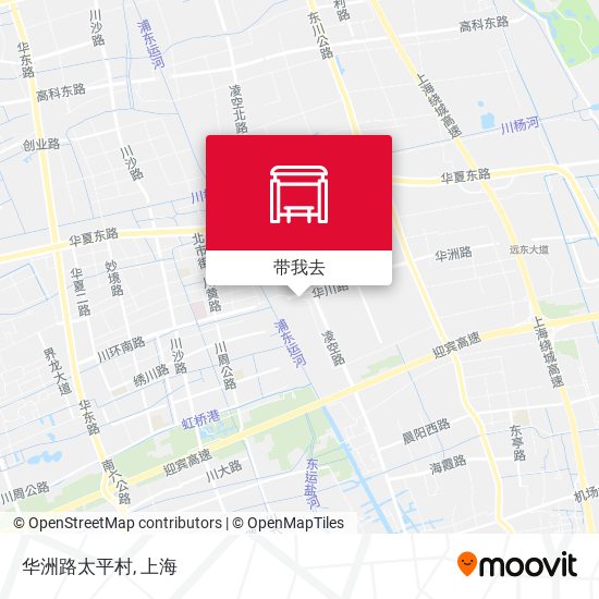 华洲路太平村地图