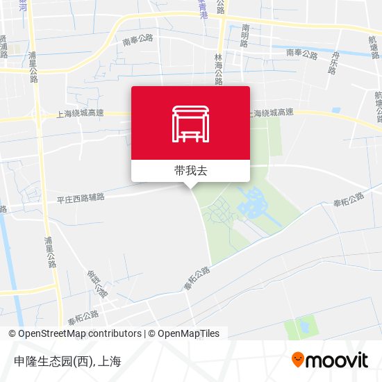 申隆生态园(西)地图