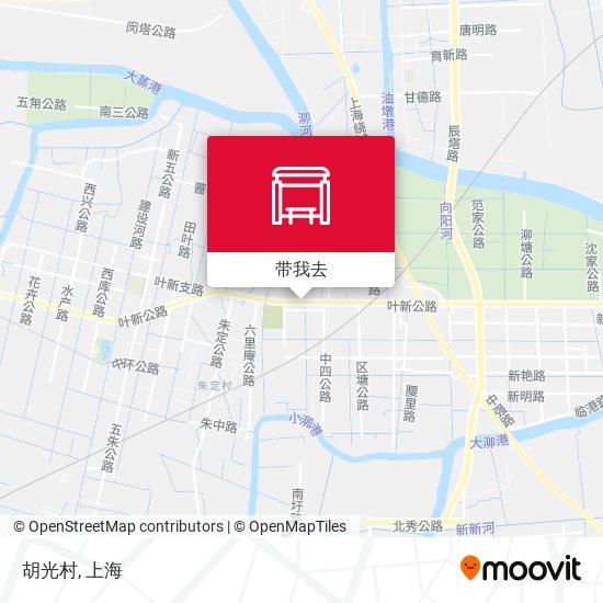 胡光村地图