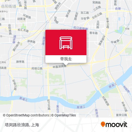 塔闵路欣浪路地图