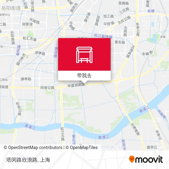 塔闵路欣浪路地图