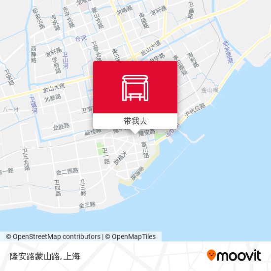 隆安路蒙山路地图