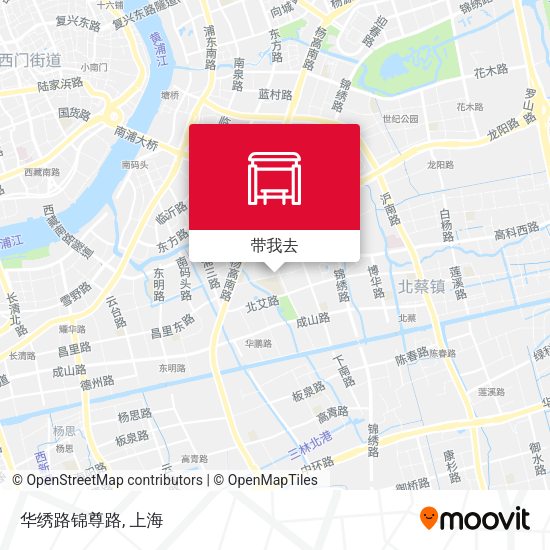 华绣路锦尊路地图