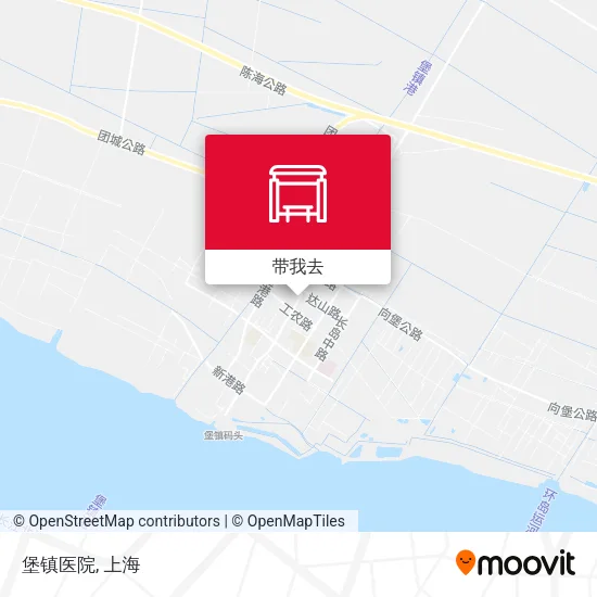 堡镇医院地图