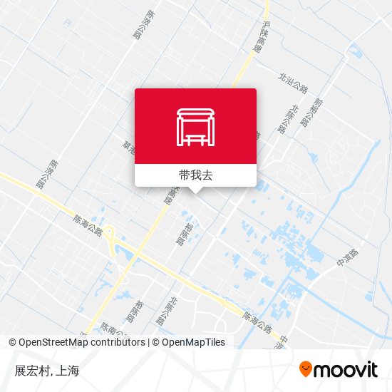 展宏村地图