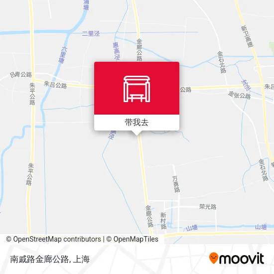 南戚路金廊公路地图